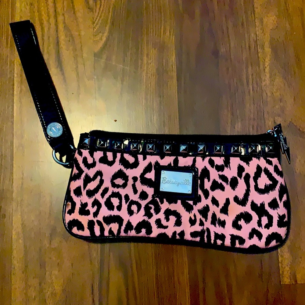 Betsyville Leopard Clutch